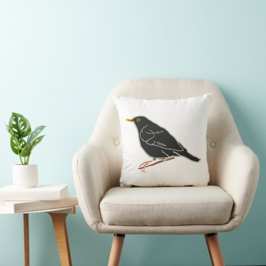 Blackbird Kissen (Stuhl )