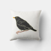Blackbird Kissen (Rückseite)