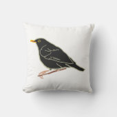 Blackbird Kissen (Vorderseite)