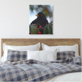 Blackbird Leinwanddruck (Insitu (Schlafzimmer))