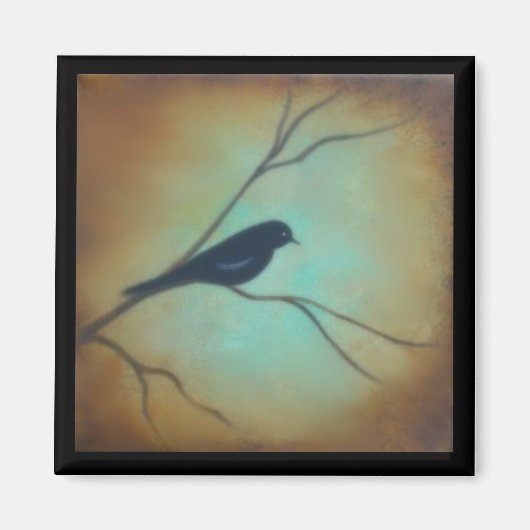 Blackbird Magnet (Vorne)