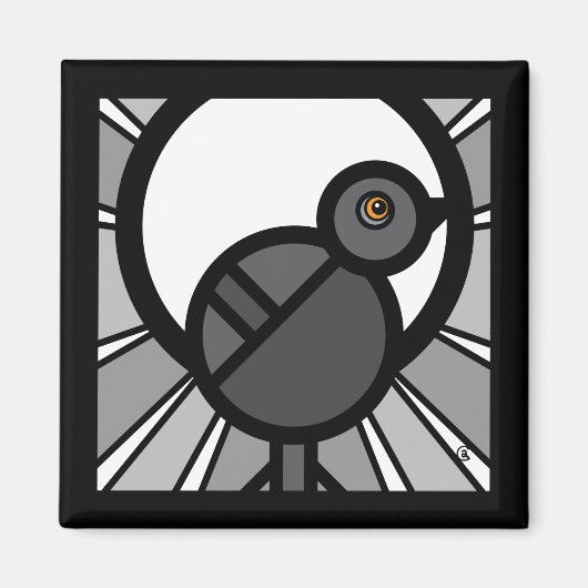 Blackbird Magnet (Vorne)