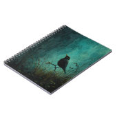 Blackbird Midnight Meadow Notizblock (Linke Seite)