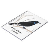 Blackbird-Notebook Notizblock (Linke Seite)