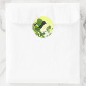 Blackbird Runder Aufkleber (Tasche)