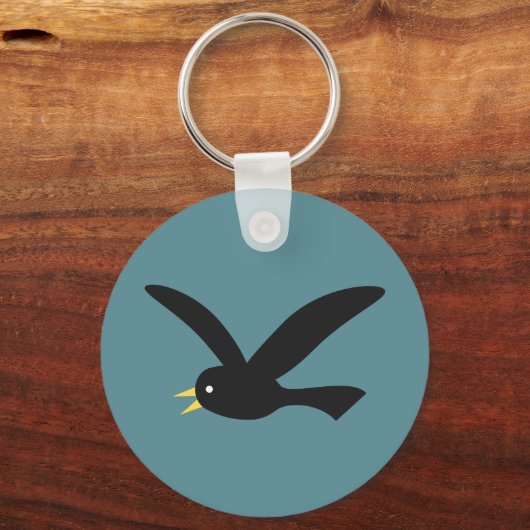 Blackbird Schlüsselanhänger (Vorderseite)