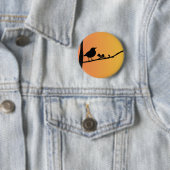 Blackbird-Silhouette Button (Beispiel)
