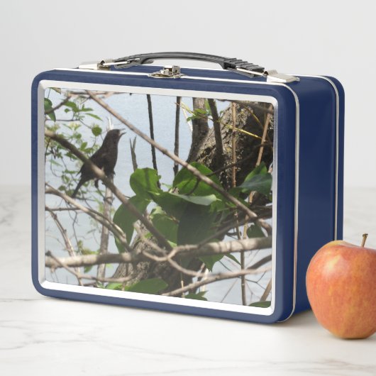 Blackbird Singing Metal Lunchbox (Beispiel)