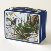 Blackbird Singing Metal Lunchbox (Rückseite)