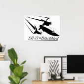 Blackbird SR-71 Poster (Heimbüro)