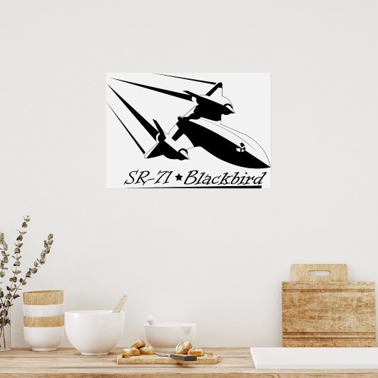 Blackbird SR-71 Poster (Küche)