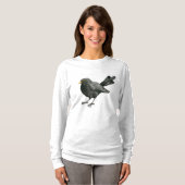 Blackbird-Tinte zeichnend T-Shirt (Vorne ganz)
