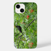 Blackbird und Berries Case-Mate iPhone Hülle (Rückseite)