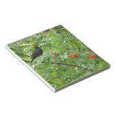 Blackbird und Berries Notepad Notizblock (angewinkelt)