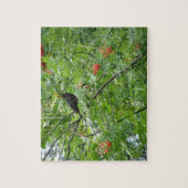 Blackbird und Berries Puzzle (Vertikal)