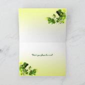 Blackbird Valentine Feiertagskarte (Innenseite)