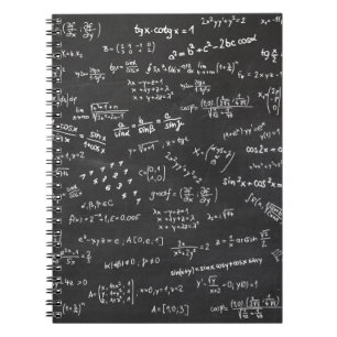 Blackboard-Mathematik Notizblock