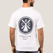 Blackboys Kricket-Verein T-Shirt (Rückseite)