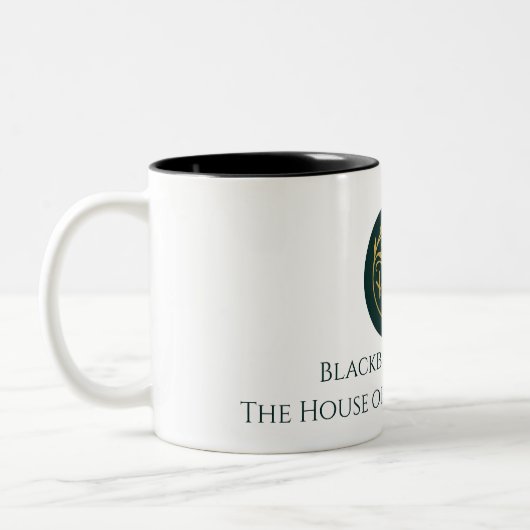 Blackbriar-Reach-Logo und Tasse (Links)