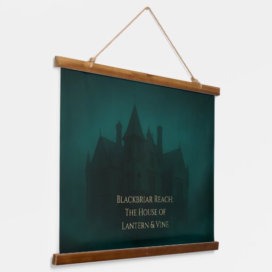 Blackbriar Reach Tapestry Wandteppich Mit Holzrahmen (Gewinkelt)