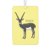 Blackbuck-Antelope-Abbildung Autolufterfrischer (Rückseite)