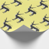 Blackbuck-Antelope-Abbildung Geschenkpapier (Ecke)