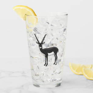 Blackbuck-Antelope-Abbildung Glas