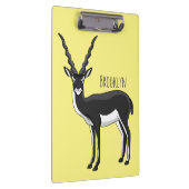 Blackbuck-Antelope-Abbildung Klemmbrett (Rechts)