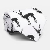Blackbuck-Antelope-Abbildung Krawatte (Gerollt)