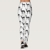 Blackbuck-Antelope-Abbildung Leggings (Rückseite)
