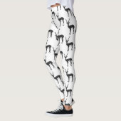 Blackbuck-Antelope-Abbildung Leggings (Links)