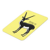 Blackbuck-Antelope-Abbildung Magnet (Linke Seite)