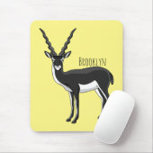 Blackbuck-Antelope-Abbildung Mousepad (Mit Mouse)