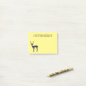 Blackbuck-Antelope-Abbildung Post-it Klebezettel (Auf Schreibtisch)