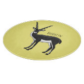 Blackbuck-Antelope-Abbildung Schneidebrett (Ecke)