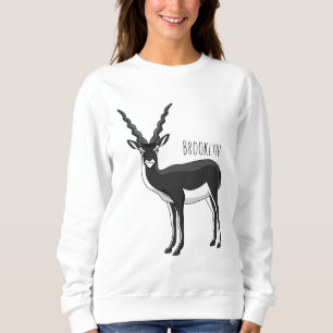 Blackbuck-Antelope-Abbildung Sweatshirt