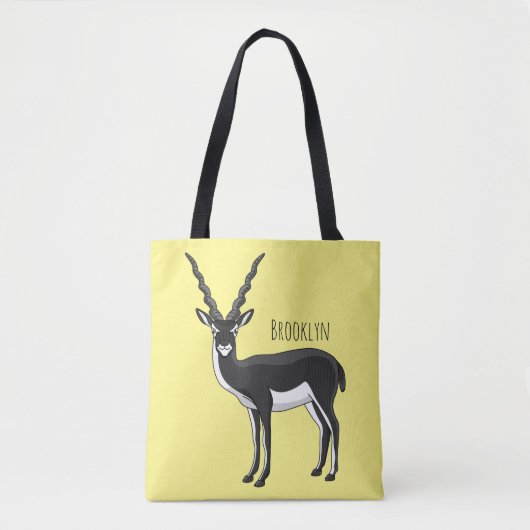 Blackbuck-Antelope-Abbildung Tasche (Vorderseite)