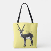 Blackbuck-Antelope-Abbildung Tasche (Rückseite)