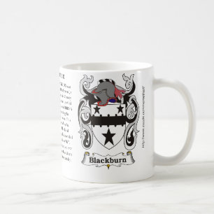 Blackburn, der Ursprung, Bedeutung und das Wappen Kaffeetasse