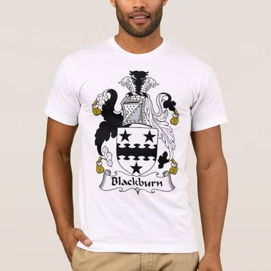 Blackburn-Familienwappen T-Shirt (Vorderseite)