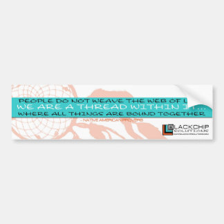 BlackChip Netz des Leben-Autoaufklebers Autoaufkleber