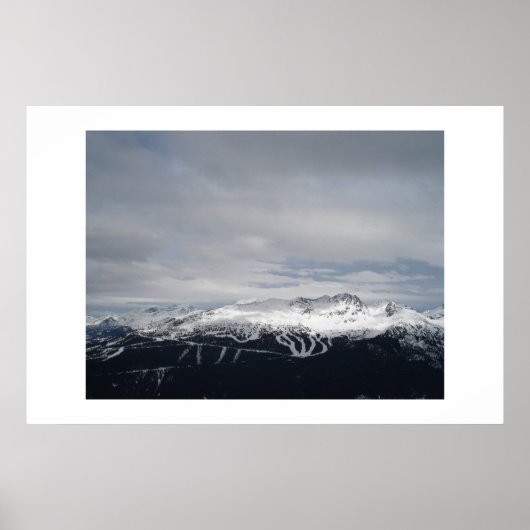 Blackcomb Mountain Poster (Vorne)