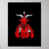 Blackcraft Antichrist Ziege Satan Baphomet Poster (Vorne)