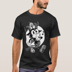 Blackcraft Atheist Satan Baphomet Ziege Coon Lucif T-Shirt