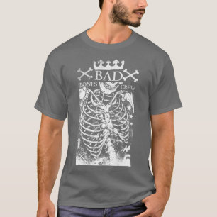 Blackcraft Bad Vater Knochen Crew Kostüm 221 T-Shirt