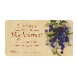 Blackcurrant Canning-Label