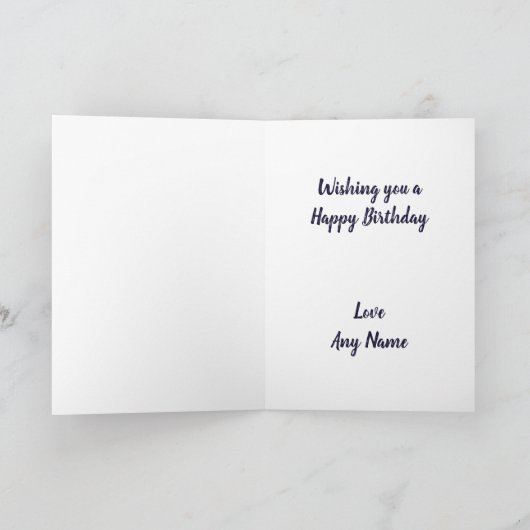 Blackcurrants Birthday Karte (Innenseite)