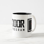 Blackdoor Trainingskurs-Tasse Zweifarbige Tasse (VorderseiteRechts)