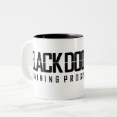 Blackdoor Trainingskurs-Tasse Zweifarbige Tasse (Vorderseite Links)