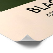 Blackdown Hills AONB Travel Poster (Ecke)